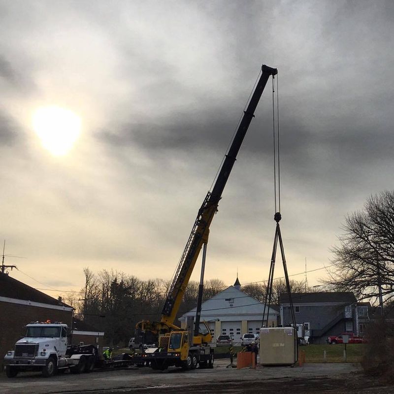 Generator Rigging Crane Baxter Cranes & Rigging - Crane and Rigging Services, Lift Partners You ...