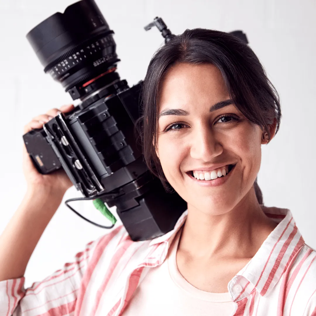 woman camera video supply