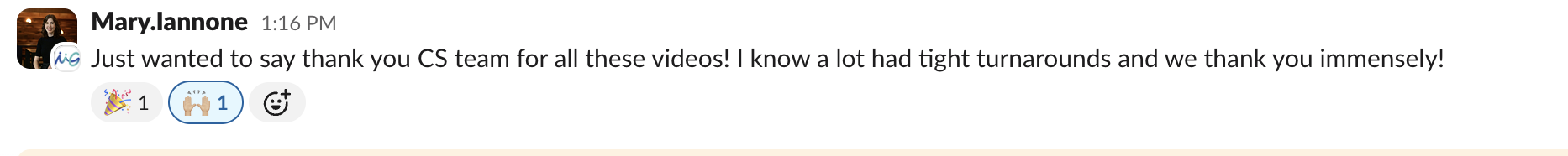 match group testimonial