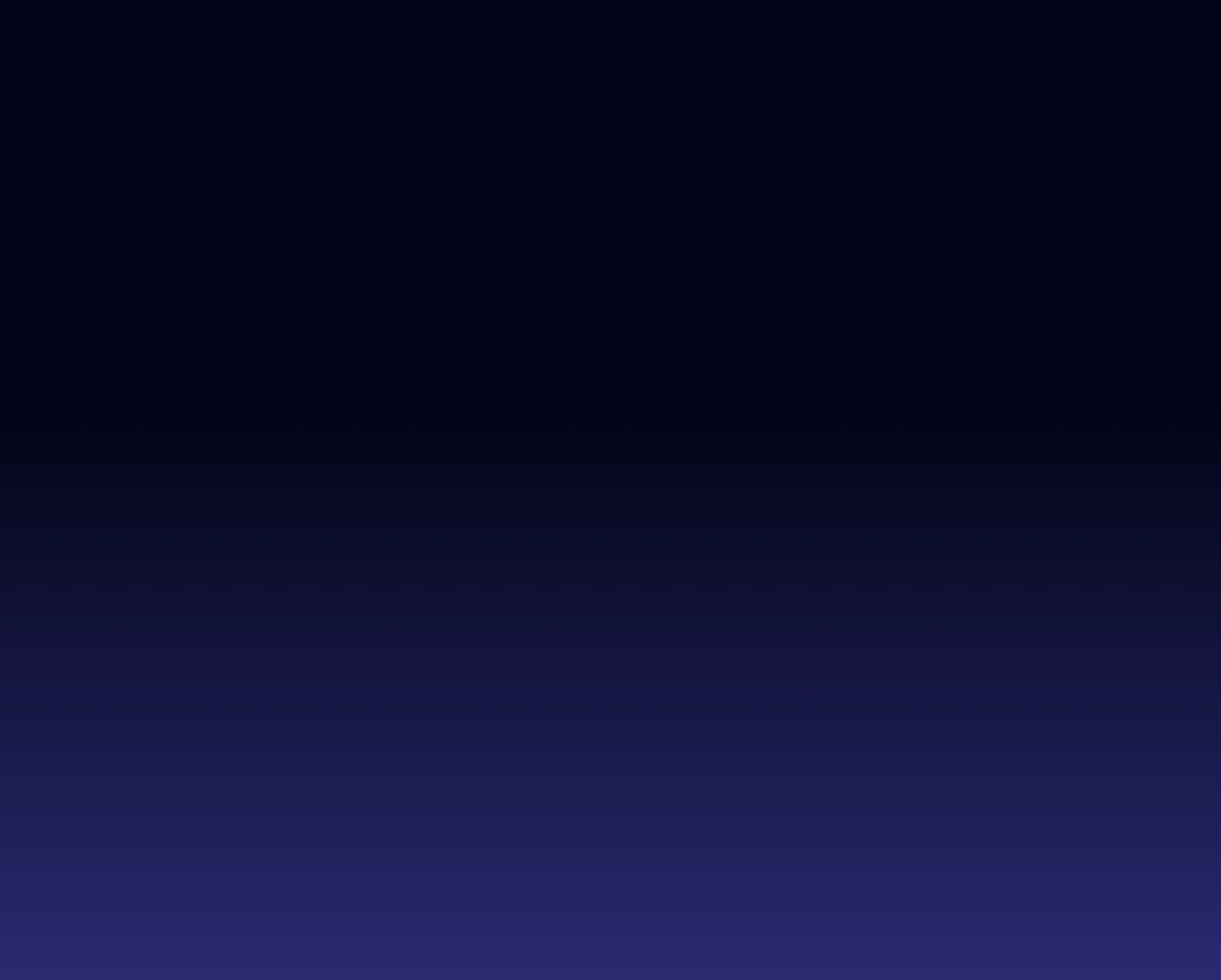 Smooth gradient background fading from dark navy blue at the top to deep purple at the bottom.