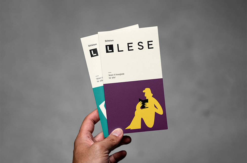 Mockup pamphlet with LESE