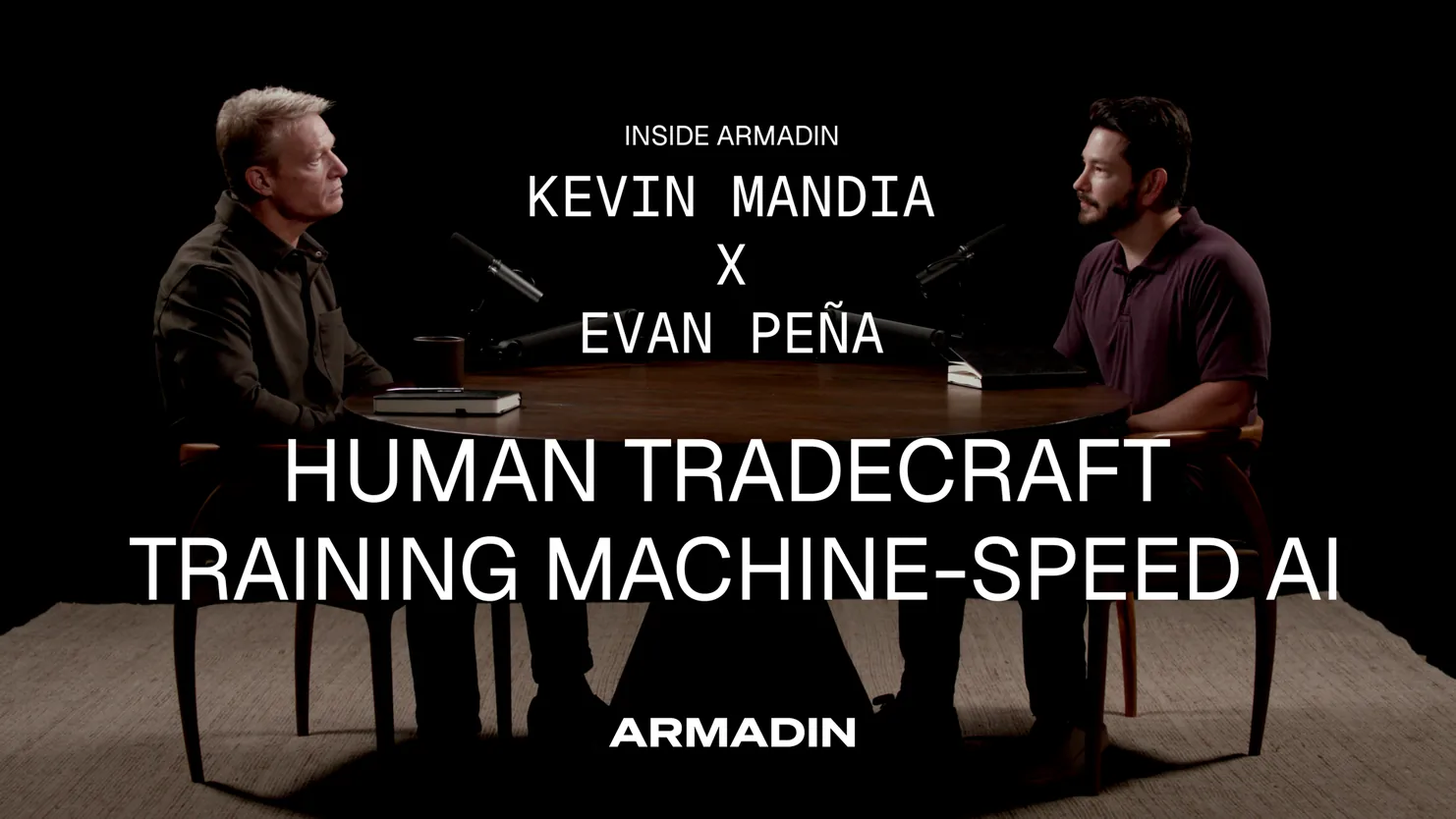 Human Tradecraft Training Machine-Speed AI: Inside Armadin Episode 4