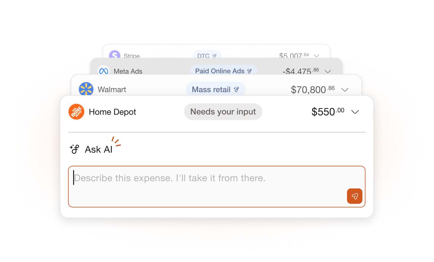 Finaloop AI automating accounting, inventory, reconciliations, financial workflows, and business insights.