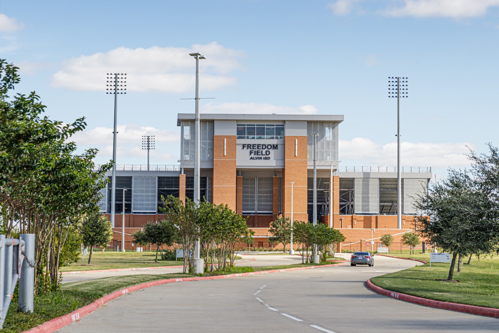 Freedom Field in Meridiana Subdivision in Rosharon, Texas