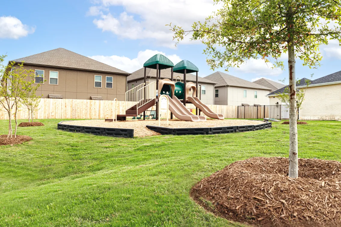 playground with slide