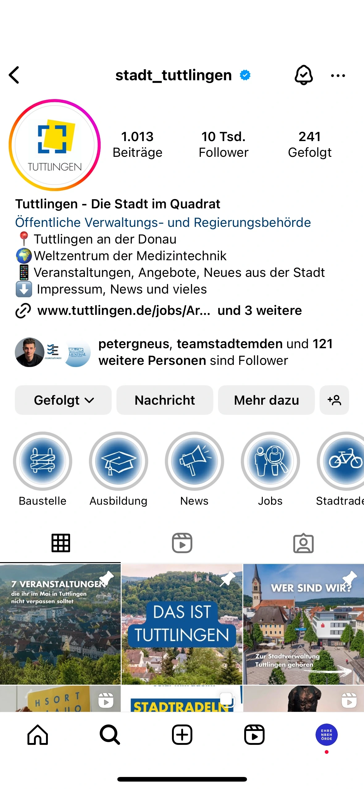 Detailansicht der besonderen Leitungals Screenshot