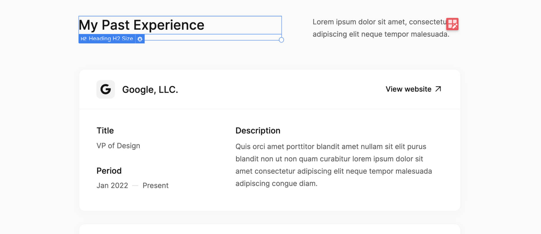 Static Content - Simplematic X Webflow Template