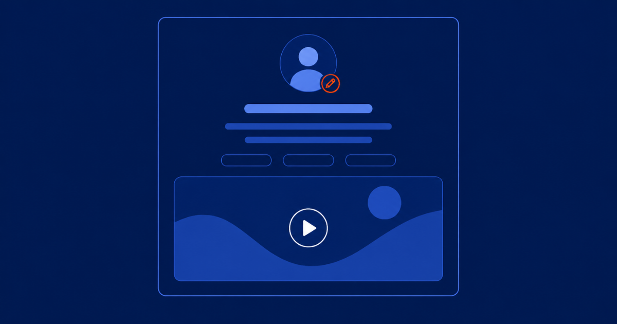 SiteMVP mobile app showing the recruiting page editor and preview workflow.