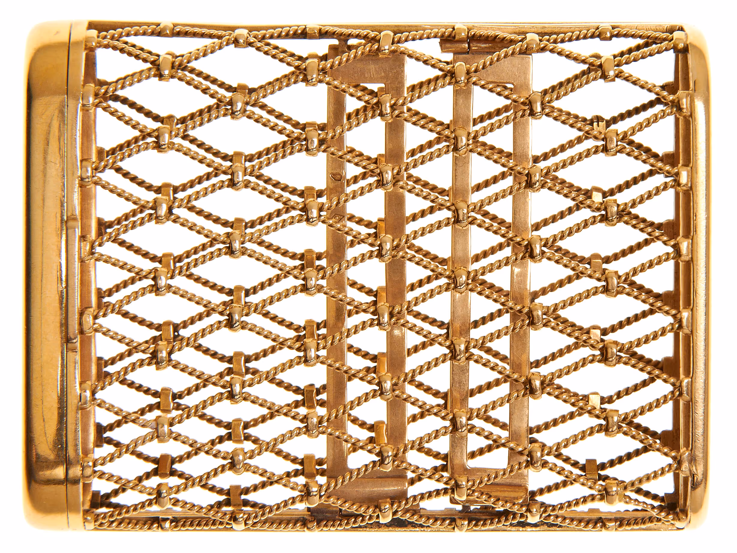 Gold decorative case product photography on white background — Auckland ecommerce photographer