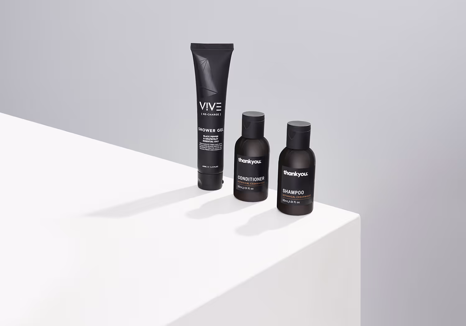 Creative product shot of Vive hotel minatures
