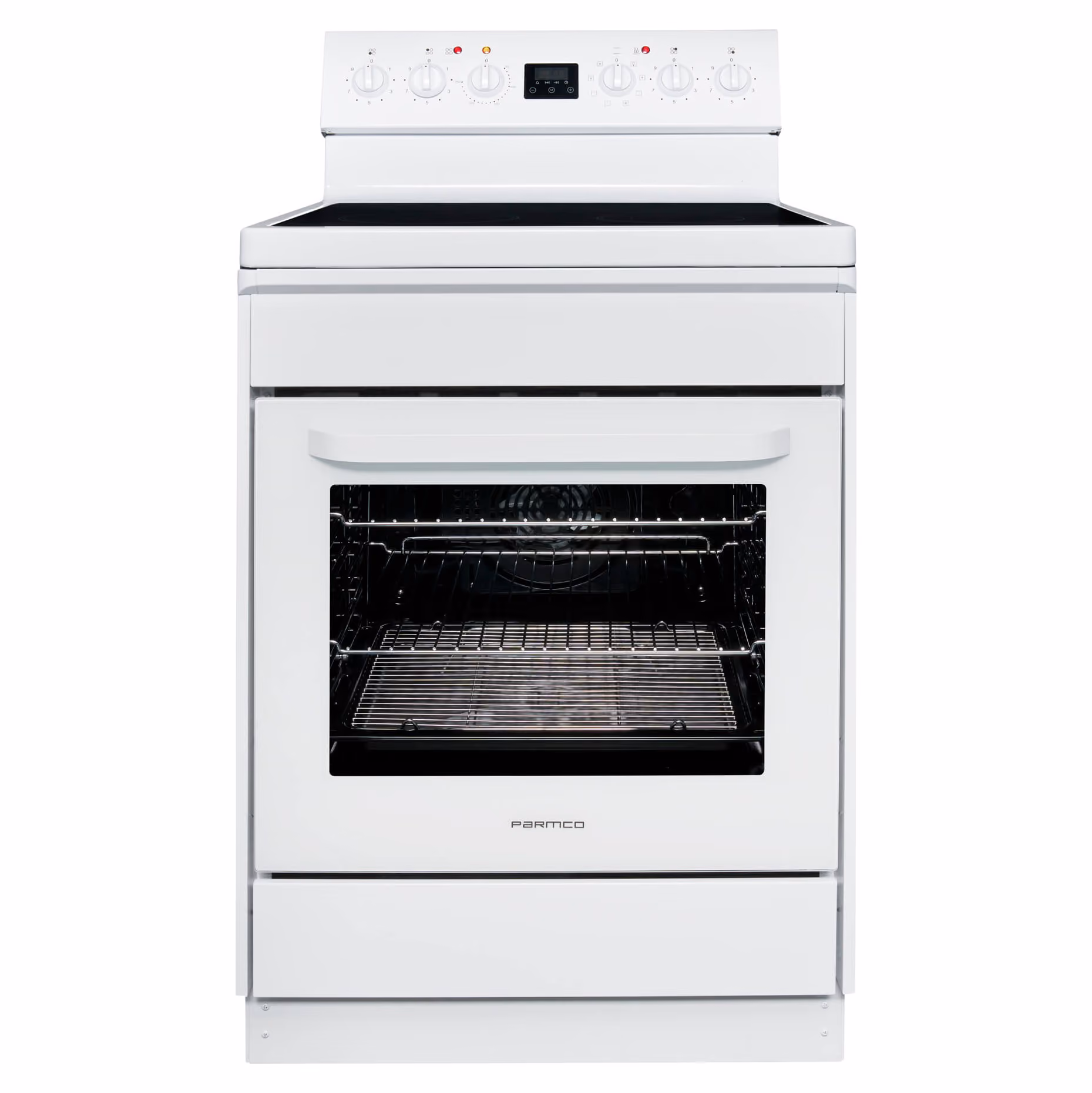 White freestanding oven product photography for ecommerce stores — Auckland appliance photographer