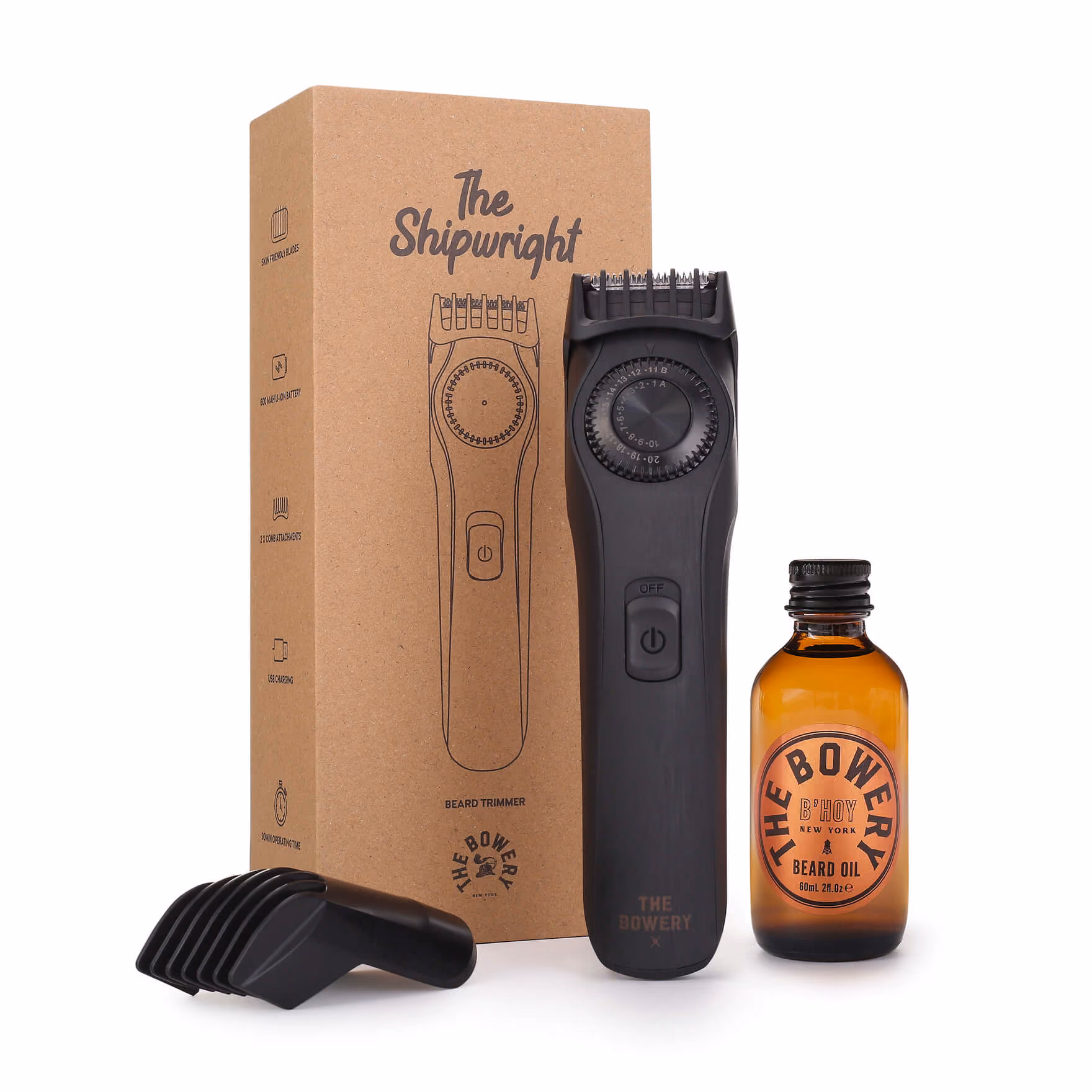 Bowery grooming product group shot — brand specific ecommerce photography Auckland