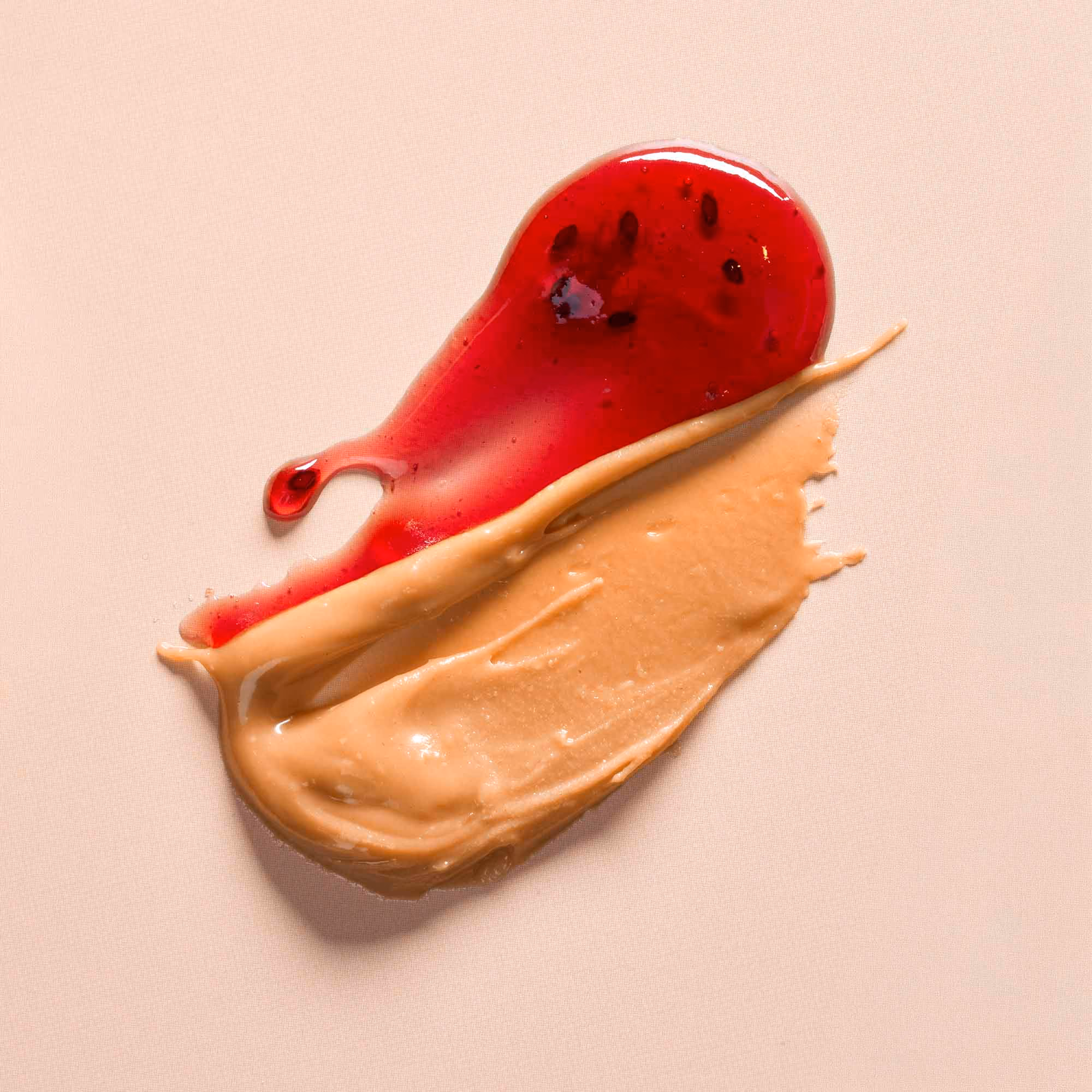 Peanut butter product photography on white background — ecommerce product shot Auckland