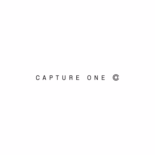 Capture One text logo with a copyright symbol on the right on a white background.