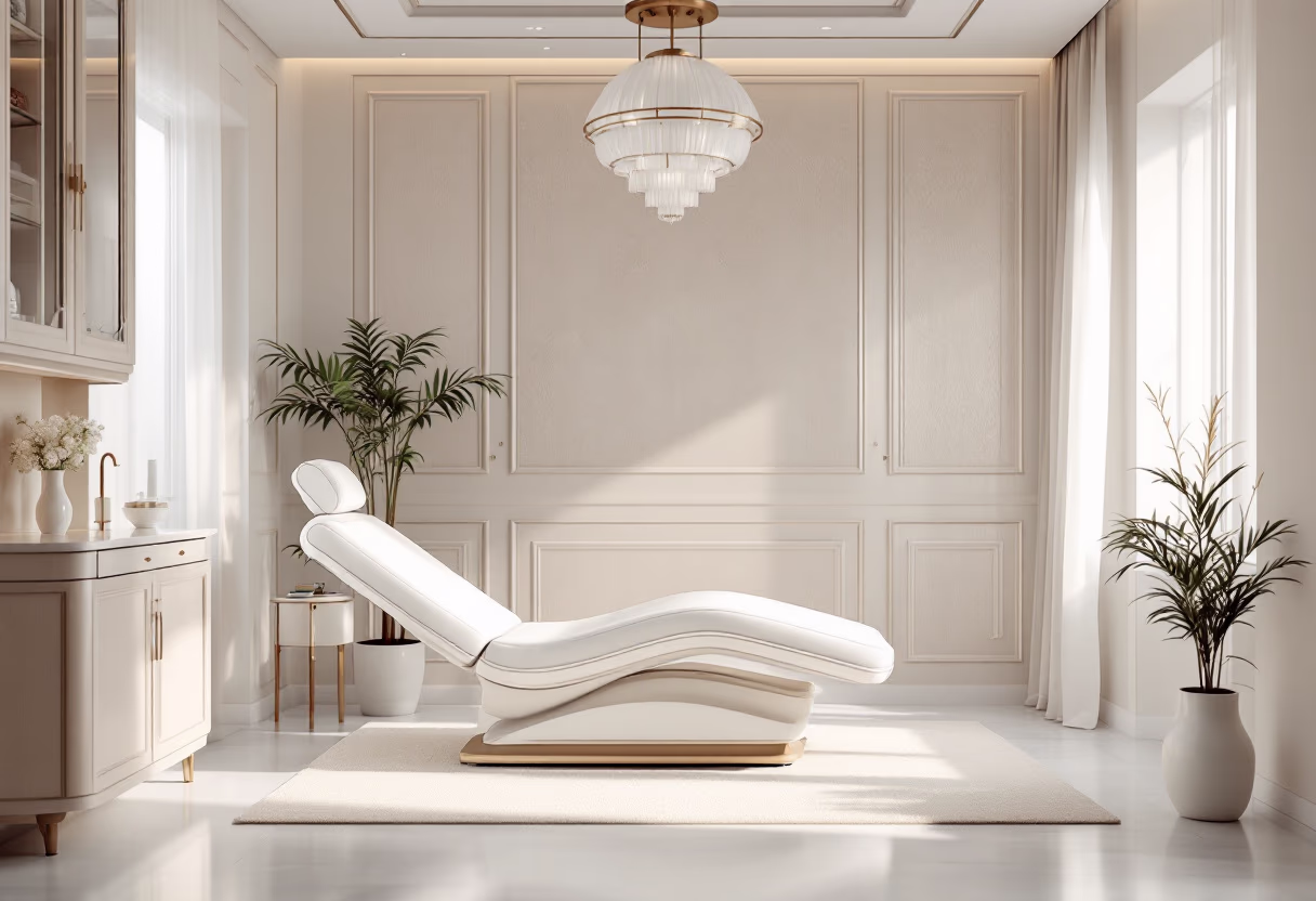 medical consultation room with equipment