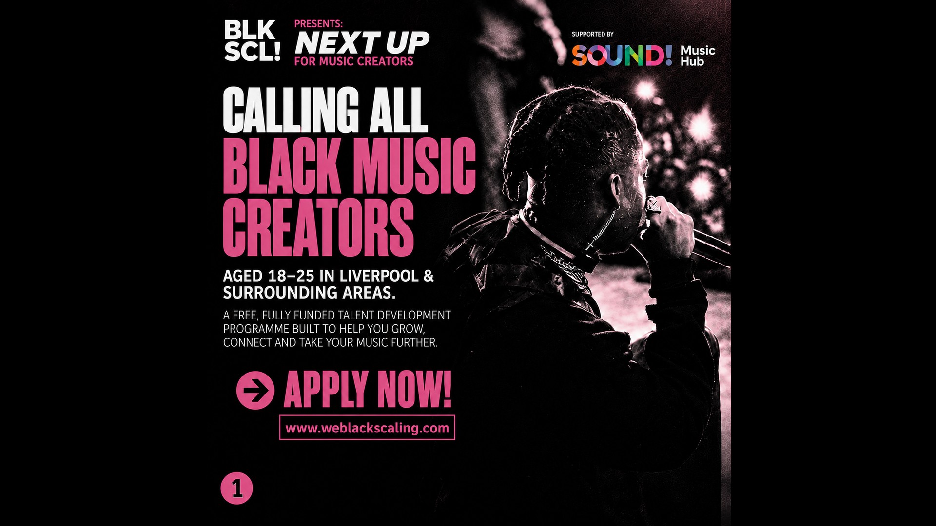 BLK SCL! Presents: NEXT UP for Music Creators