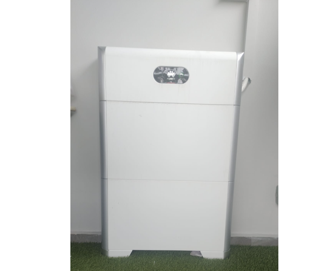 Huawei 10 kWh home battery storage system installed for a Singapore landed home, illustrating solar battery backup and storage