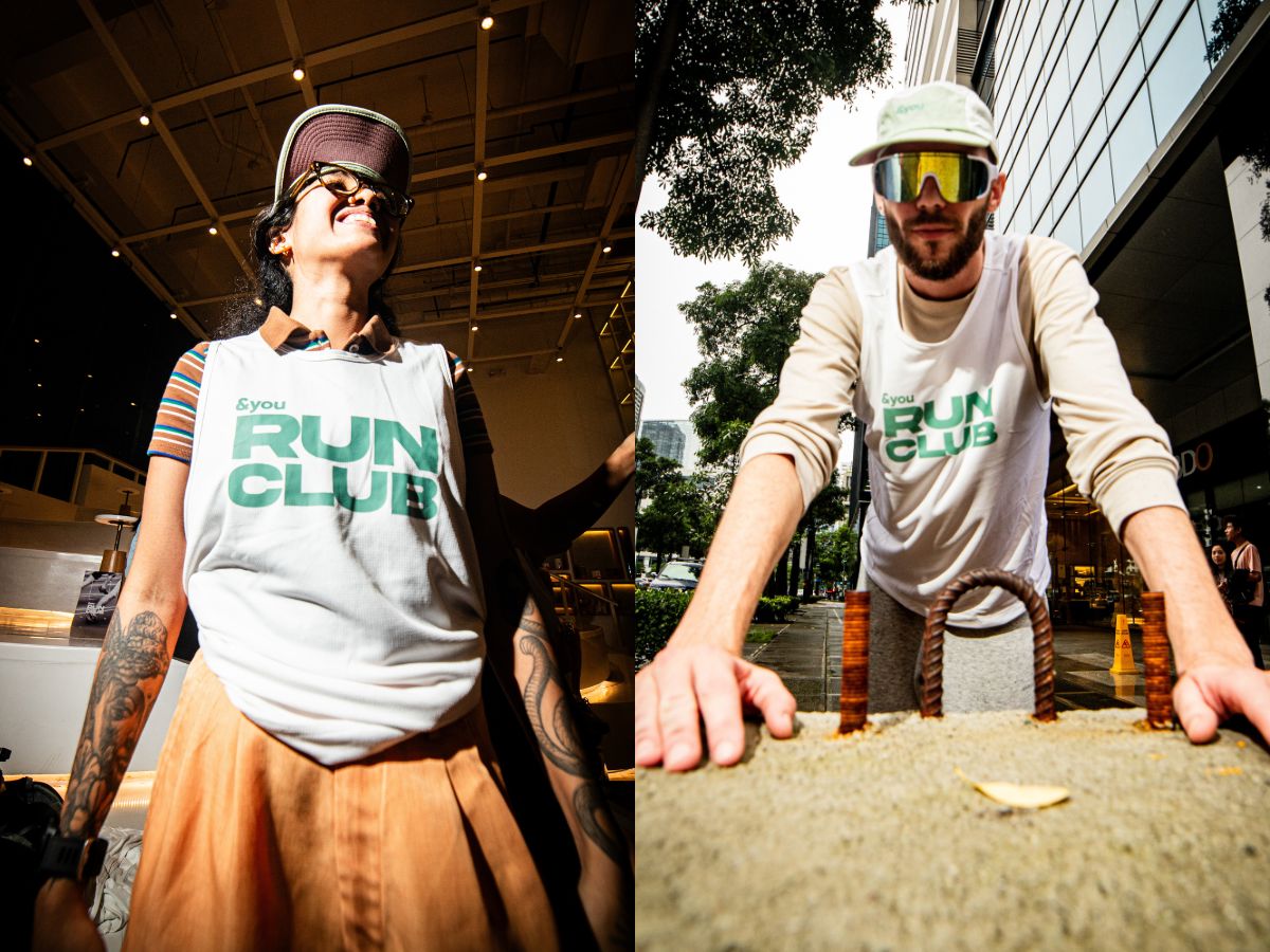 &you Run Club does morning and evening runs for the community and hosts it in cafes around BGC