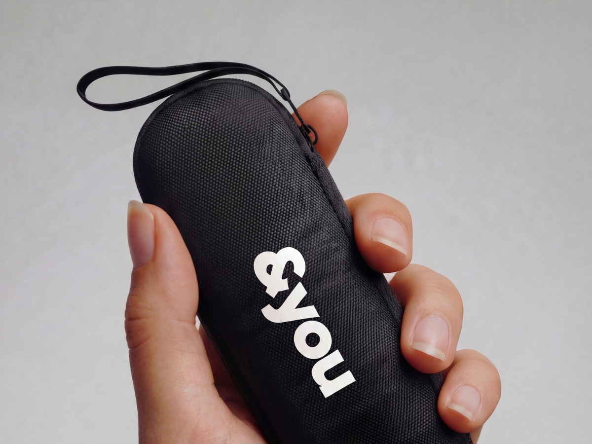 Your health, your business. &you keeps the delivery discreet and reliable. 