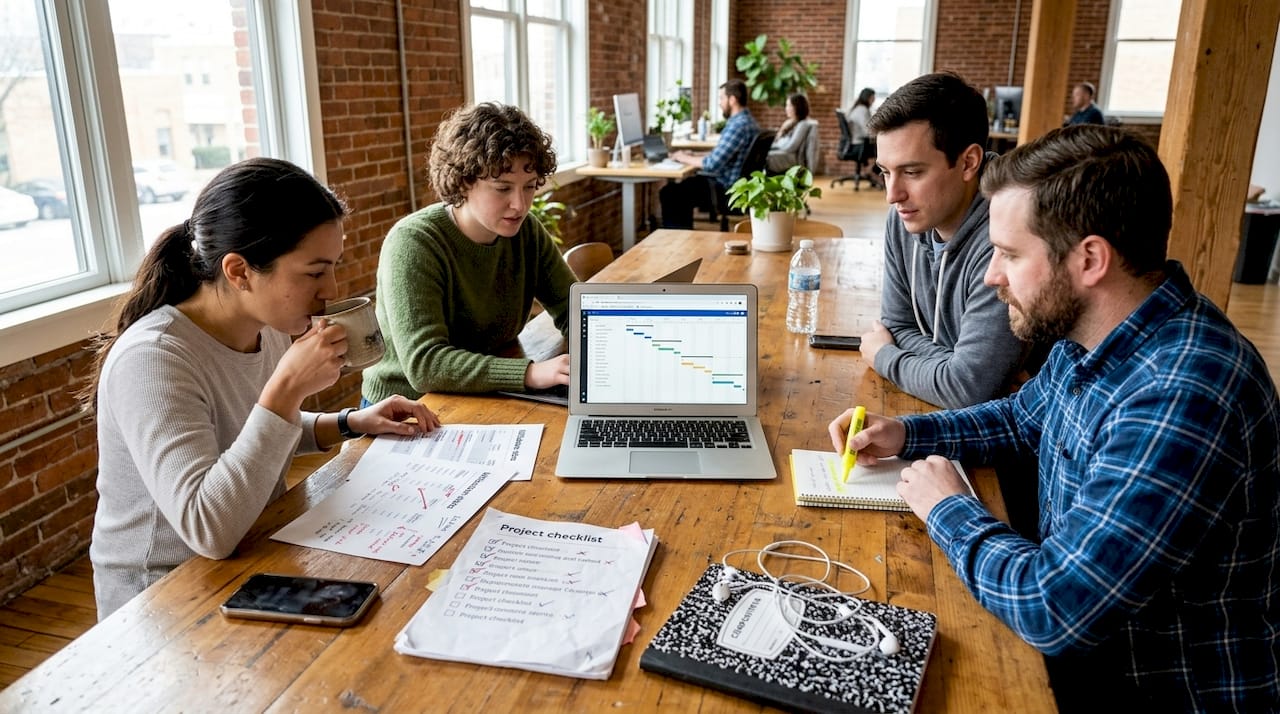 Team planning resource workload together