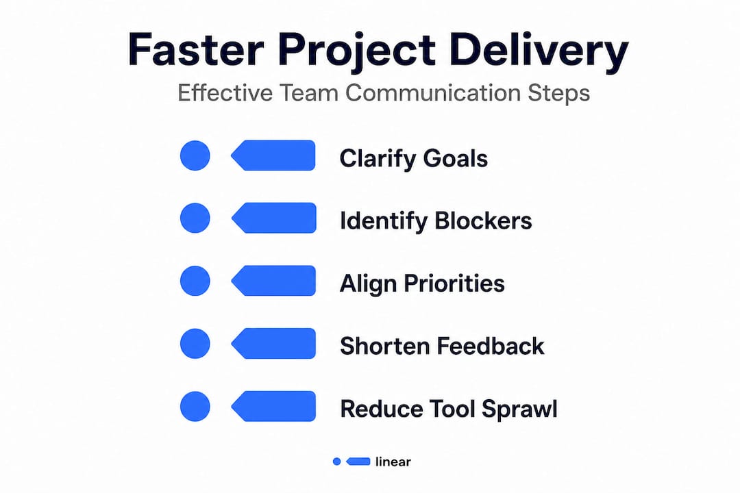 Steps for faster project delivery with communication