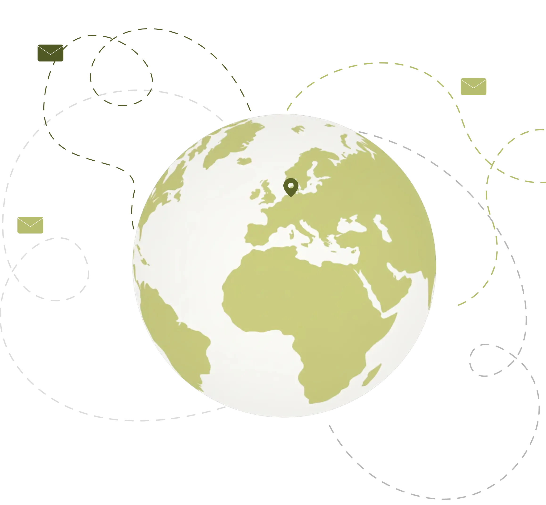 Grafik zur Projektarbeit in Europa und den USA