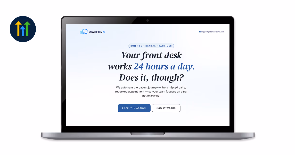 Dentalflow Ai- Sales page sample
