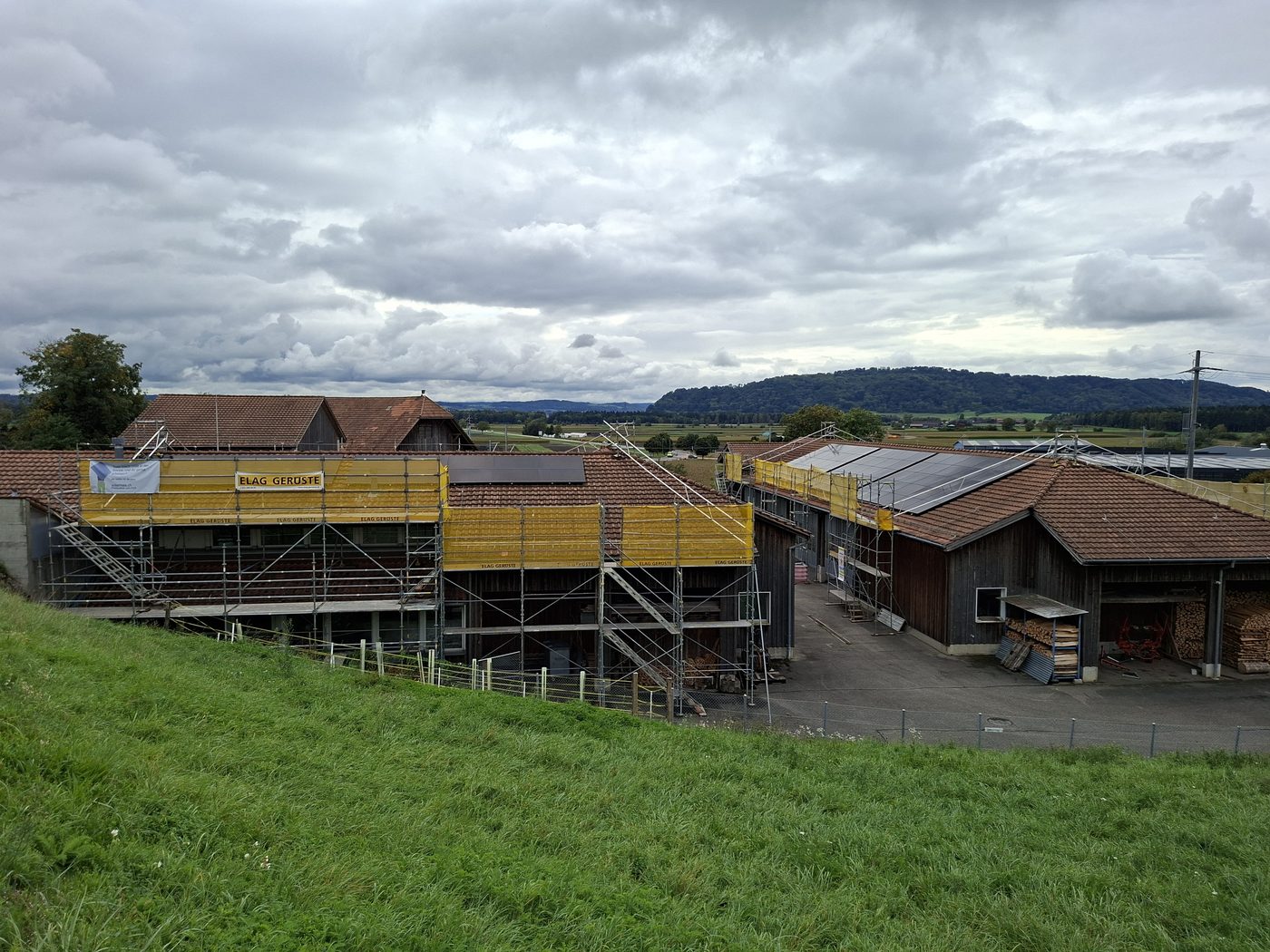 Fronius-Wechselrichter der Anlage auf dem Werkhof Ins