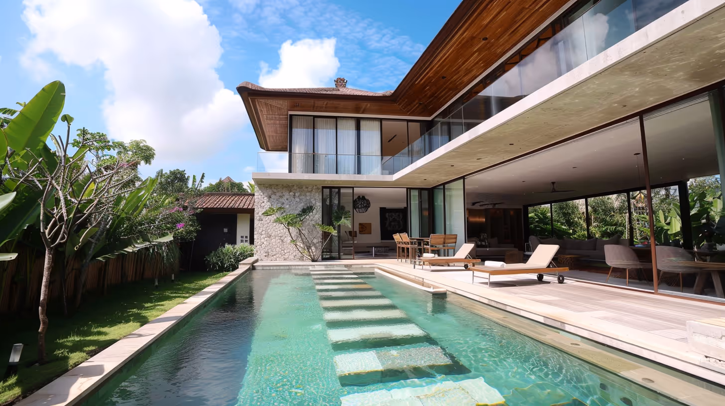 Bali Tropical Design 4 Bedroom Villa