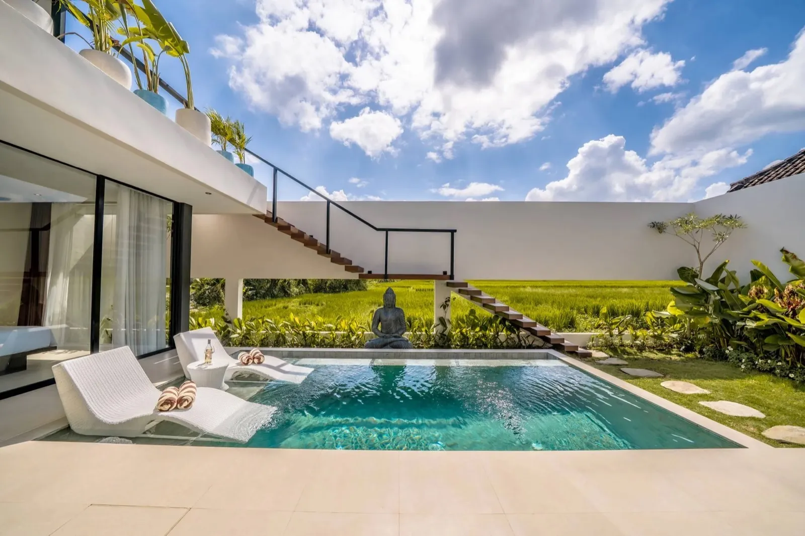 Villa Ambisi à Kedungu · piscine face aux rizières, Genesis Bali