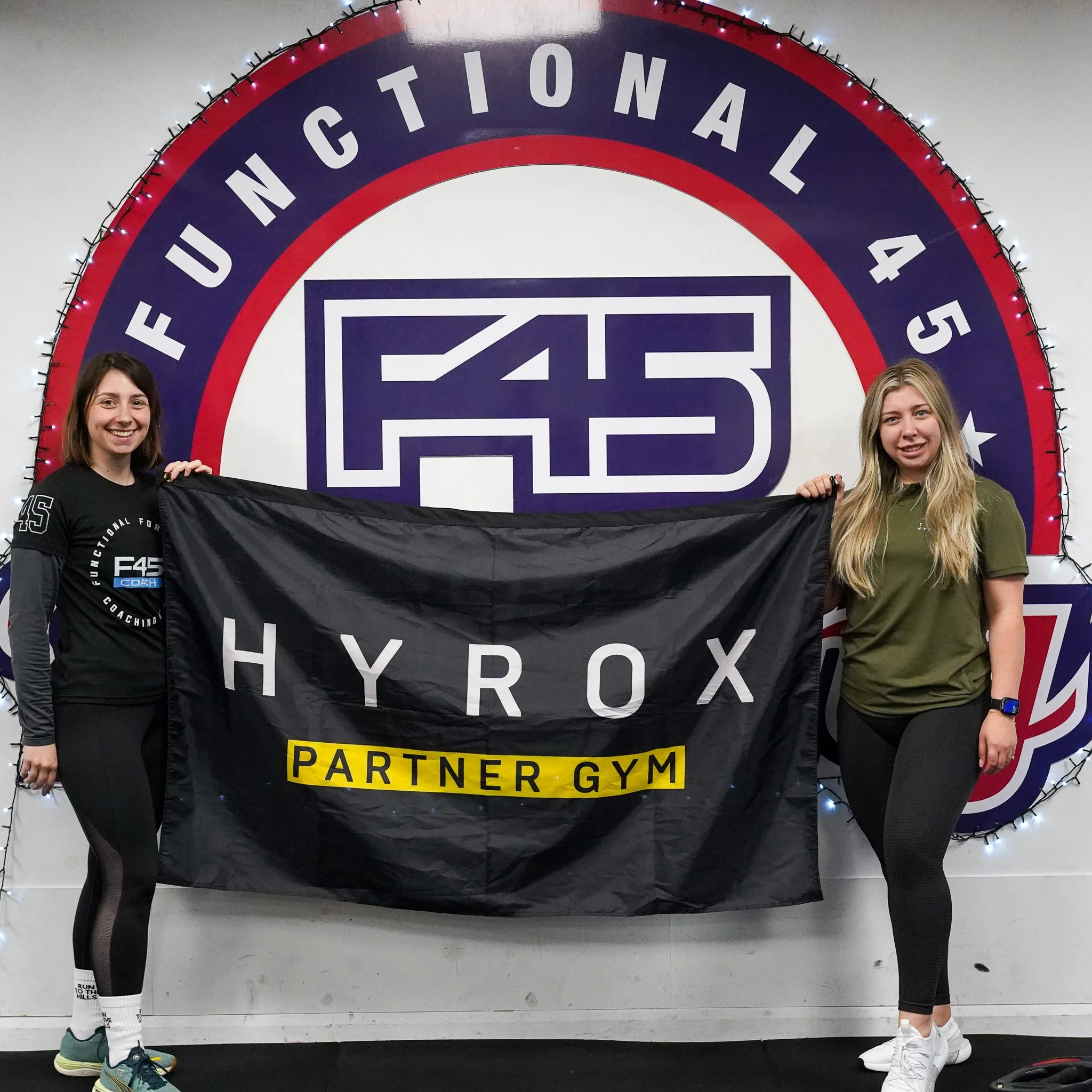 F45 is one of more than 15,000 gym partners programming HYROX training worldwide.