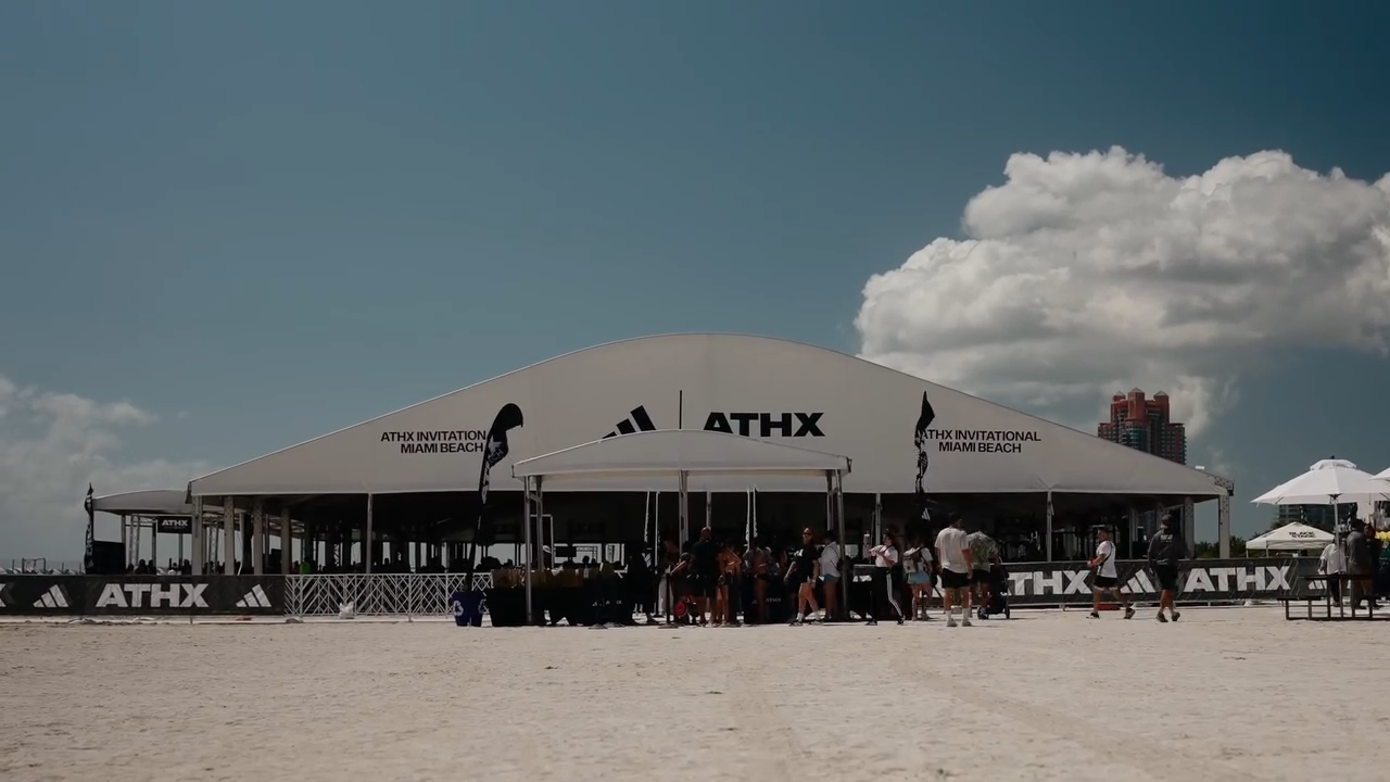 ATHX expanded to outdoor settings with the Miami Beach Invitational, held on South Beach in March 2026.