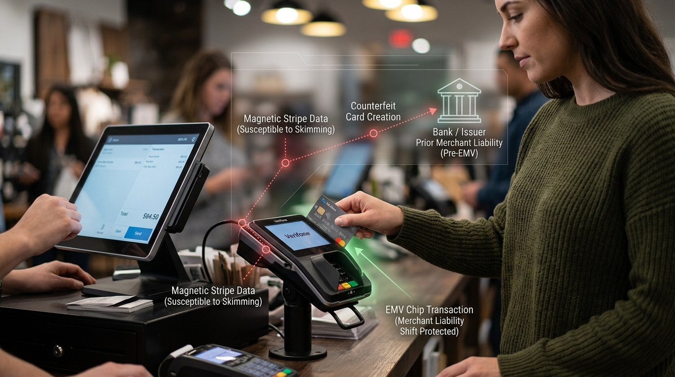 EMV chip card processing