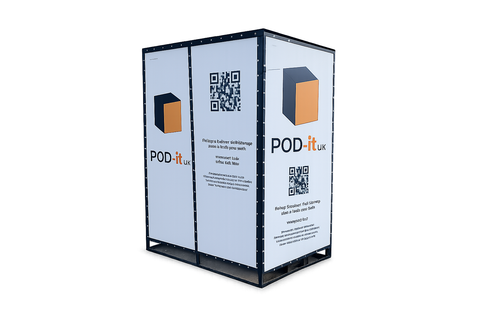 Large POD 4.5 cubic metre storage unit