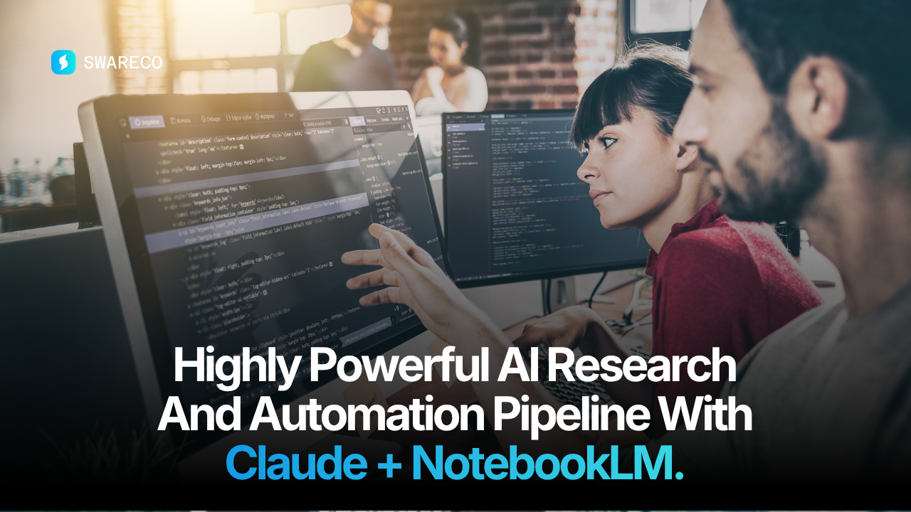Highly Powerful AI Research And Automation Pipeline With Claude + NotebookLM