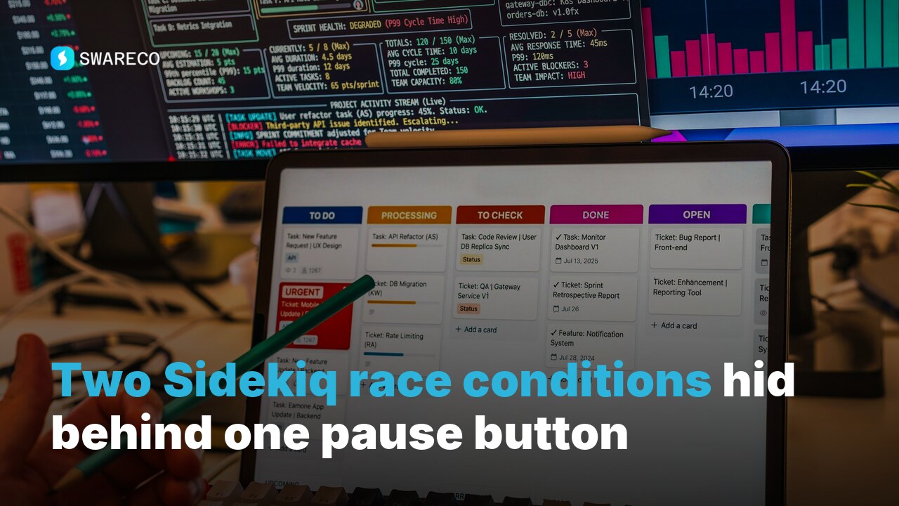 Two Sidekiq race conditions hid behind one pause button