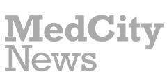 MedCity News logo in bold gray text.