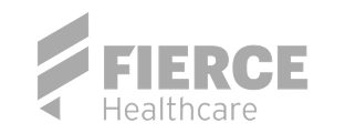 Fierce Healthcare logo with three diagonal bars to the left of the bold text.