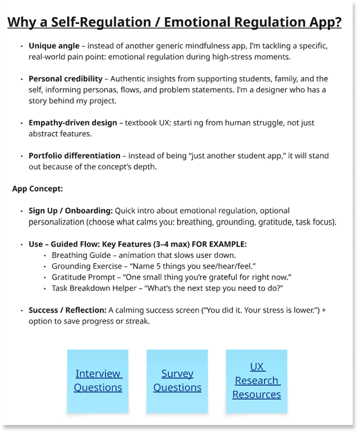 Overview of synthesized research