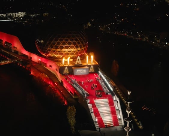 Premiere Avatar Fire and Ash 