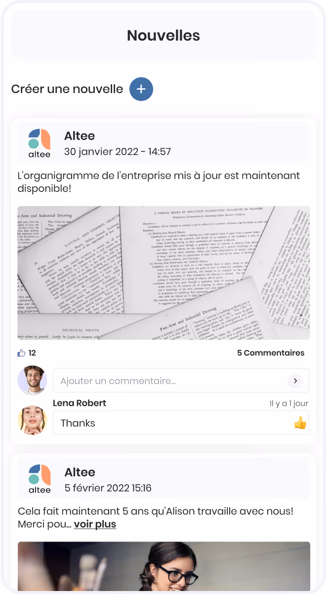 Formulaire de saisie d'informations personnelles avec photo d'une femme souriante, champs pour prénom utilisé, nom utilisé, date de naissance, nom légal et prénom légal, boutons Annuler et Enregistrer.