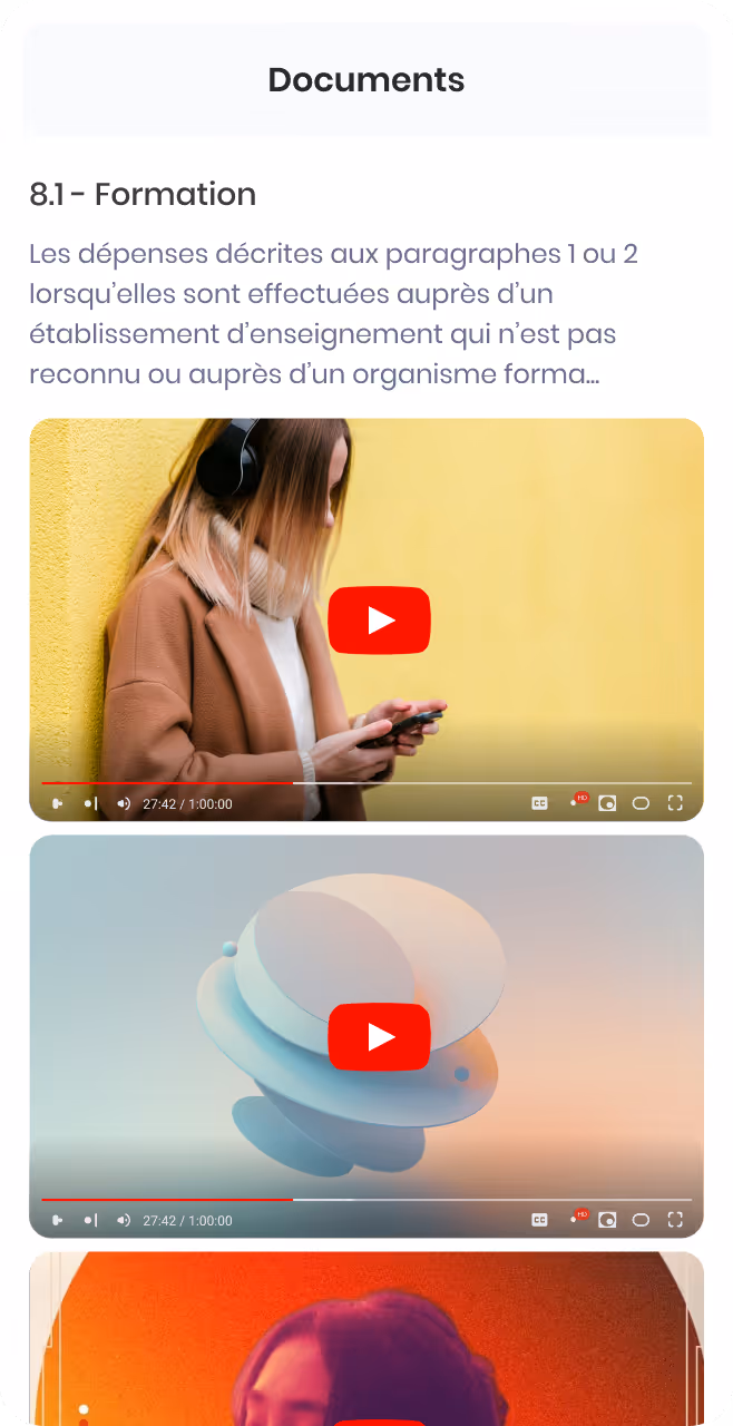 Formulaire d'emploi et salaire avec champs pour titre, salaire annuel, période, type d'emploi, heures par semaine et informations additionnelles.