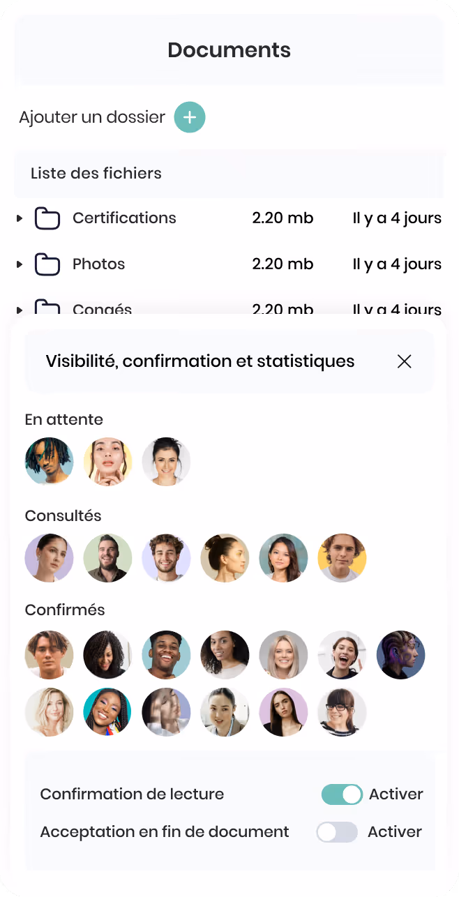 Formulaire Vacances montrant les champs pour journées de maladie payées, absences permises par année, vacances permises par année, nombre d'heures par jour et date de renouvellement annuel.