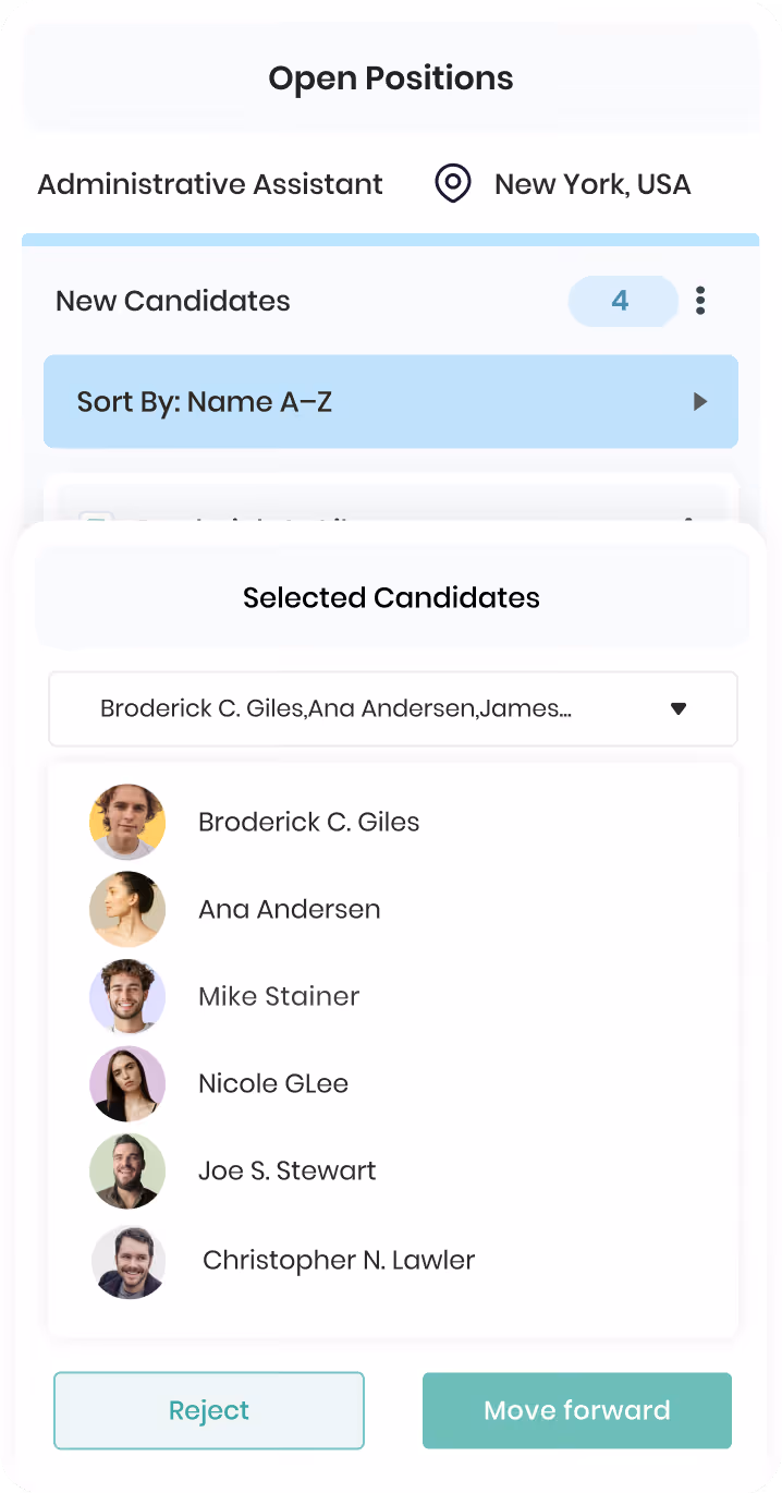 Tableau de matériel assigné listant marque, désignation et statut, incluant écrans, smartphones et PC portables avec statuts assigné, perdu/volé, réservé et libre.