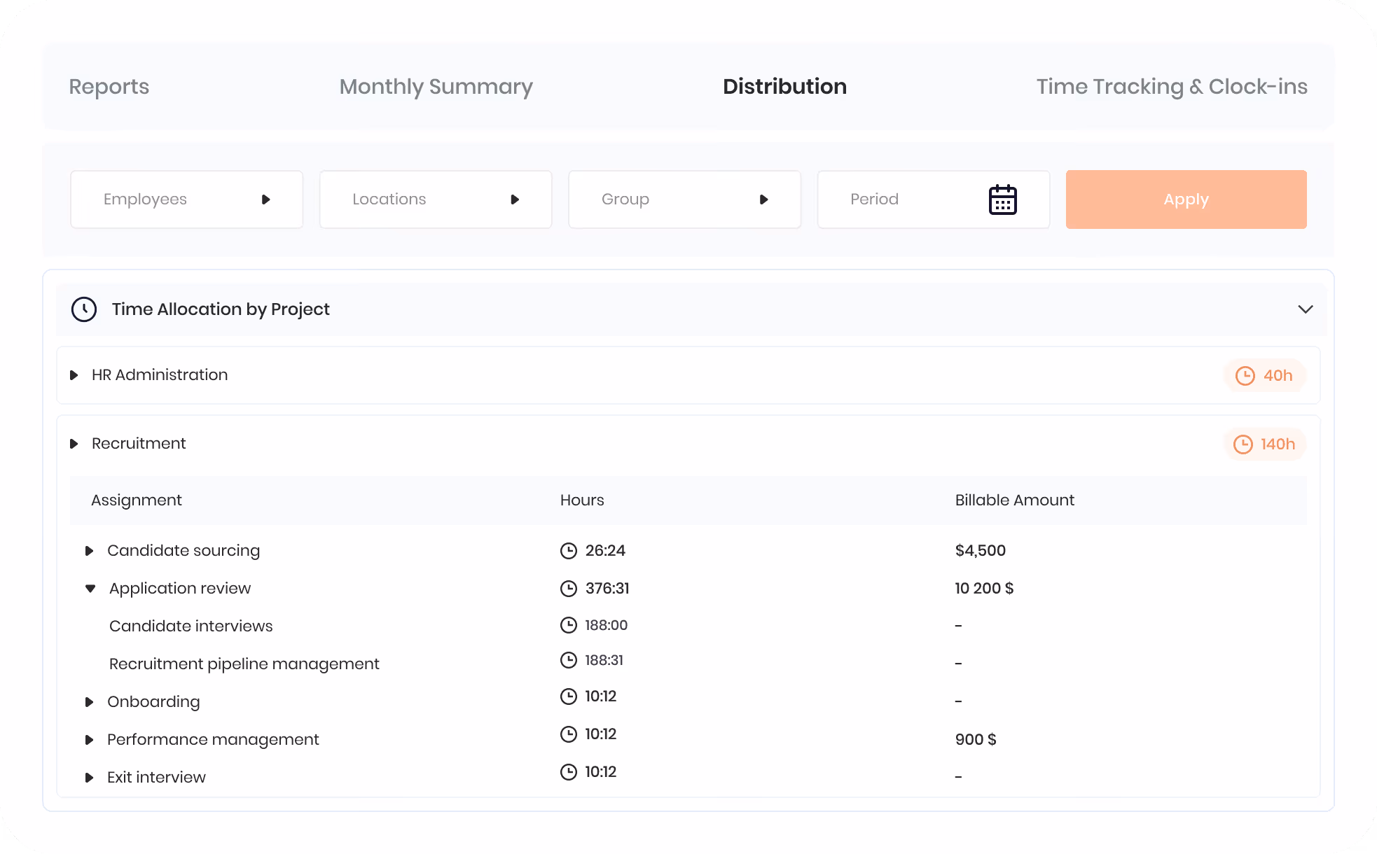 Interface de gestion de documents avec dossiers nommés Certifications, Congés (contenant Fichiers et Photos), et Contrats de travail, affichant tailles de fichiers et dates de dernière modification.