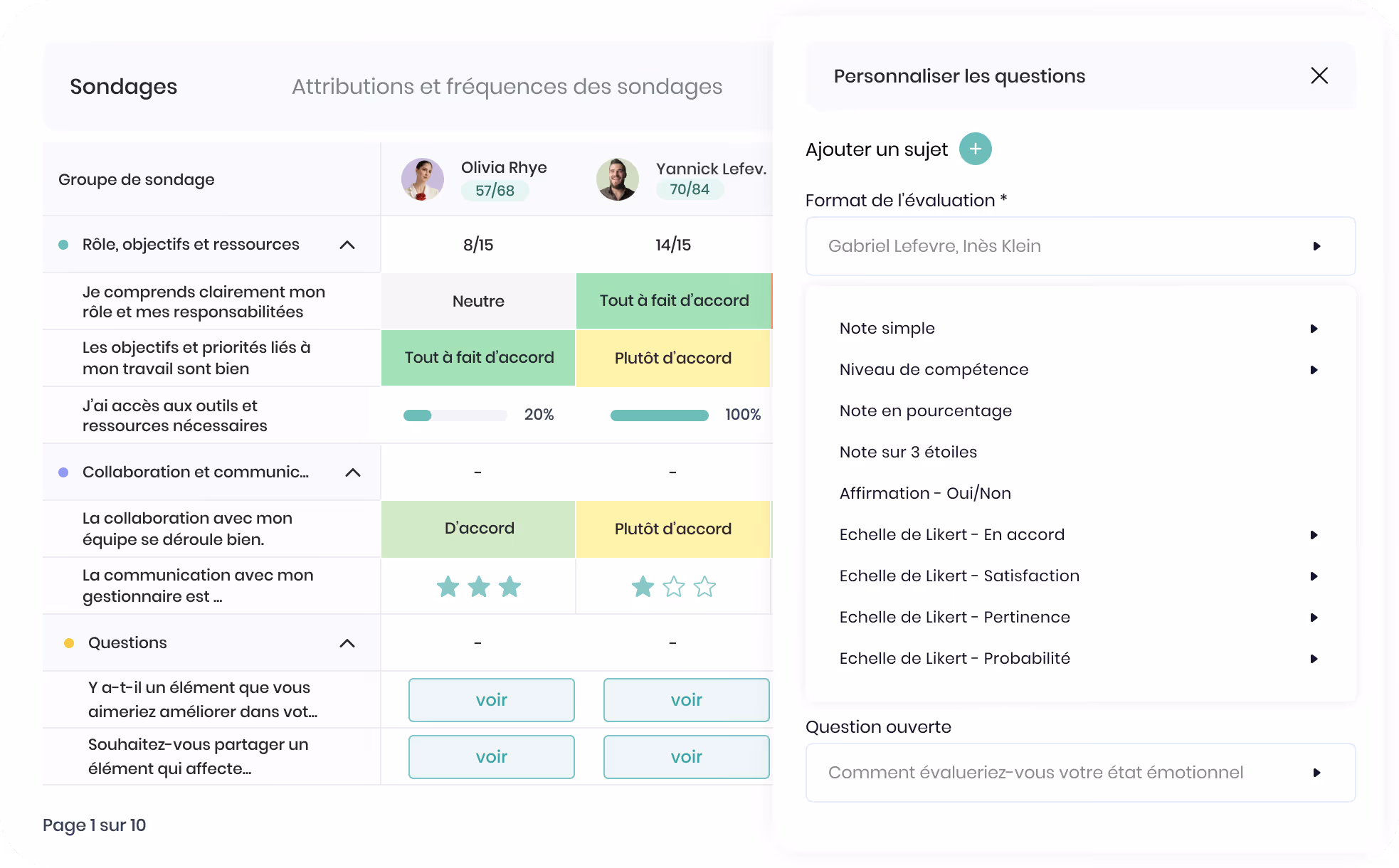 Formulaire d'emploi et salaire avec titre développeur, salaire annuel 30K CAD, période du 23 février 2018 au 15 juin 2020, type d’emploi temps plein et 35 heures par semaine.