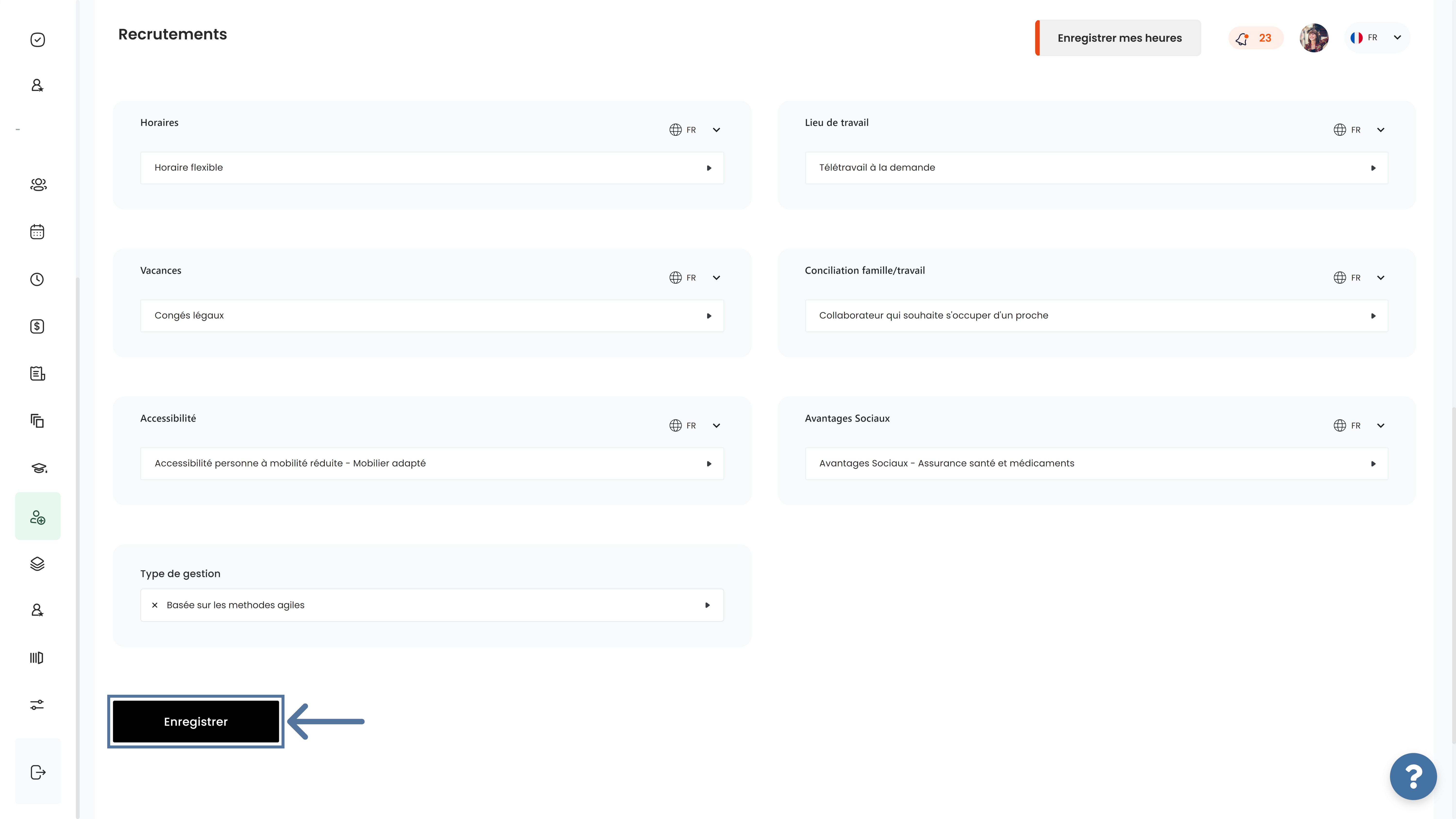 Flexibilité et environnement dans le site carrière avec ATS Altee