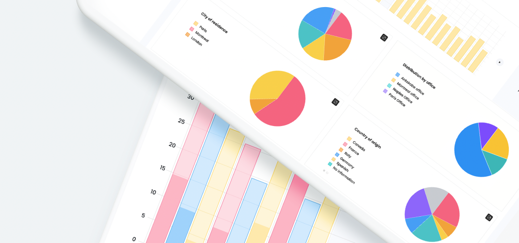 tableau de statistiques et d'analyse dans l'ATS d'Altee