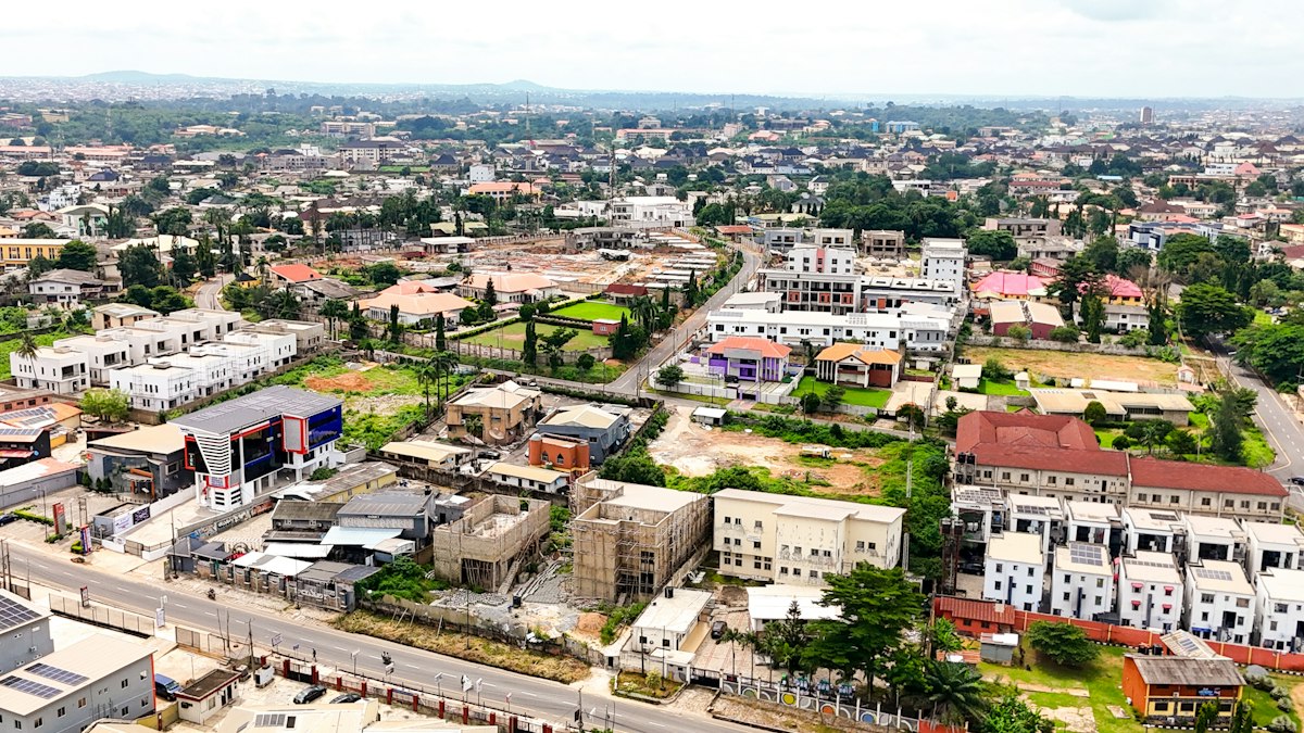 Aerial view of Ibadan cityscape showing rapid urban development in 2026