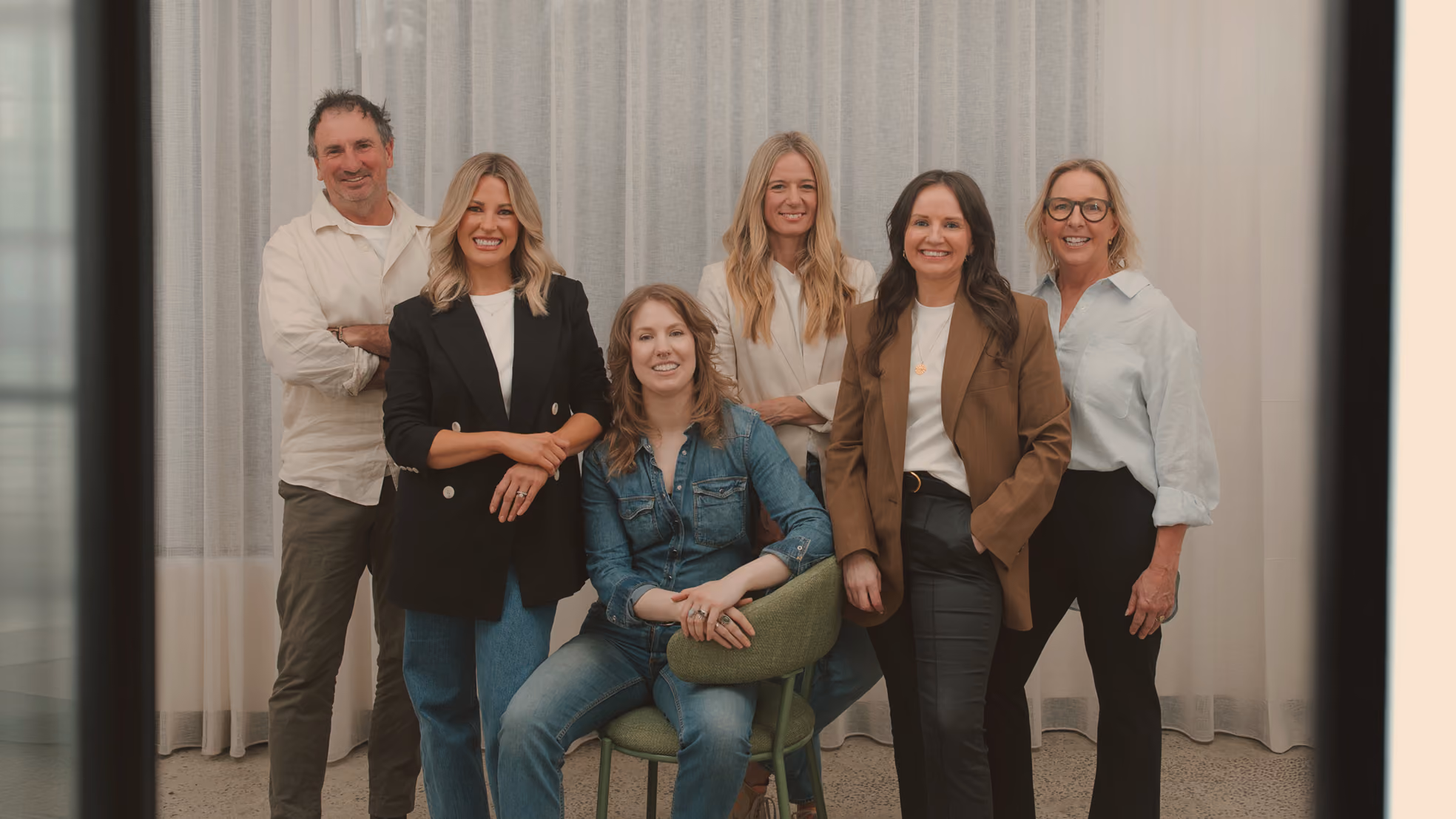 The Paul Kelly team in a group photo